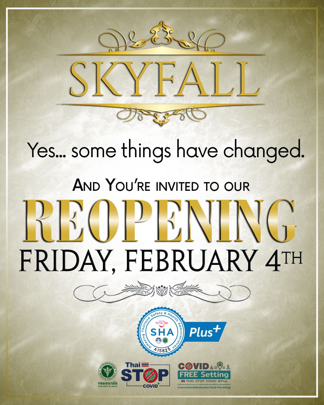 Skyfall reopens